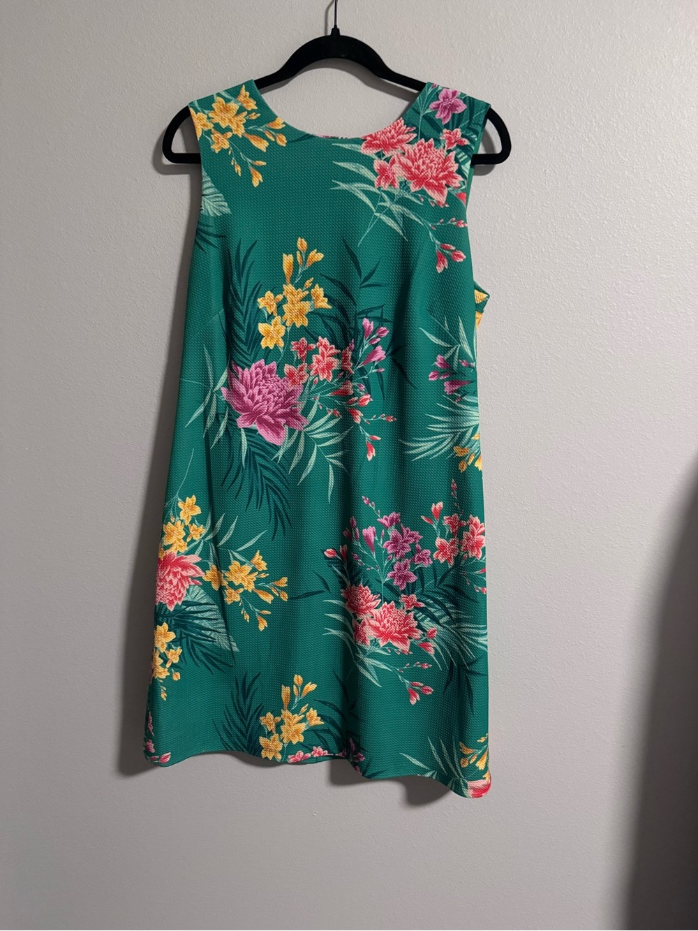 Jessica Howard Sleeveless Floral A-Line Dress